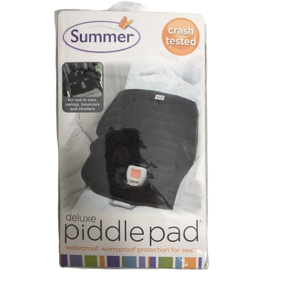 Summer Infant Deluxe Piddle Pad - Black - Picture 1 of 10